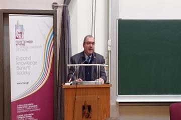 Ο Γενικός Διευθυντής της ΟΑΚ  Κεντρικός Ομιλητής στην εκδήλωση του Πολυτεχνείου Κρήτης  για τους Τρεις Ιεράρχες